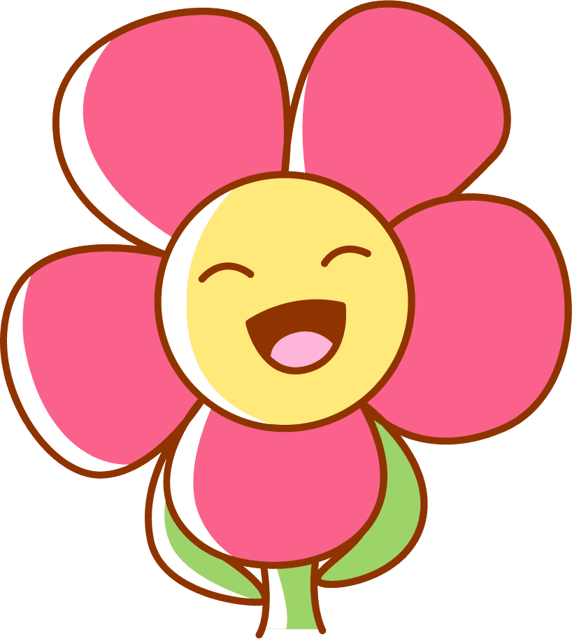 flower emoticon sticker icons funny cute sketch