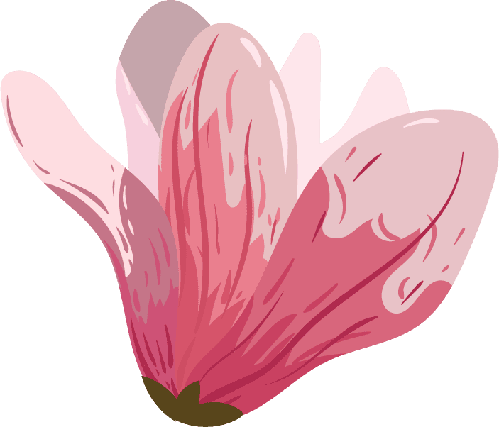 flowers icons colored classical sketch for creative projects and digital platforms