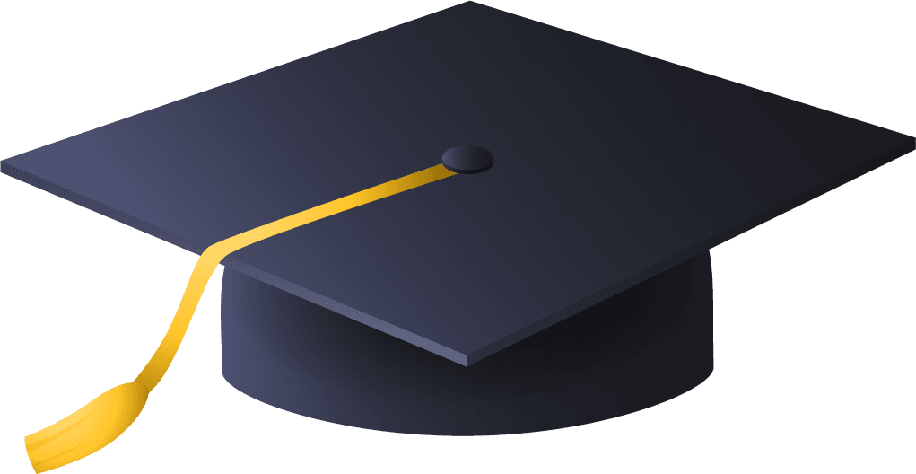 Graduation hat, flying graduation caps