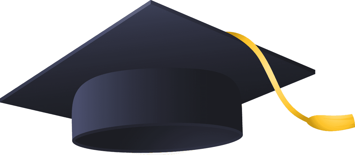 Graduation hat, flying graduation caps