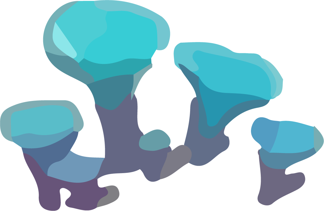 foliage mushroom poison mushroom vector featuring vivid colors and unique shapes for creative projects