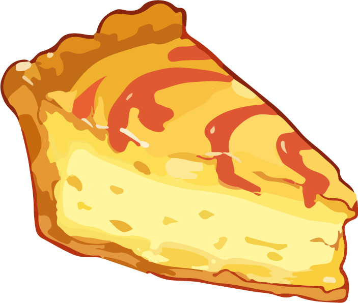 delicious food art drawing watercolor slice of cheesecake with vibrant toppings