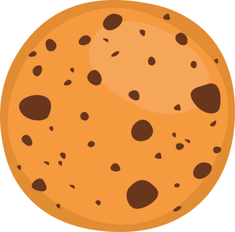 delicious cookie food icon free vector perfect for culinary projects and apps