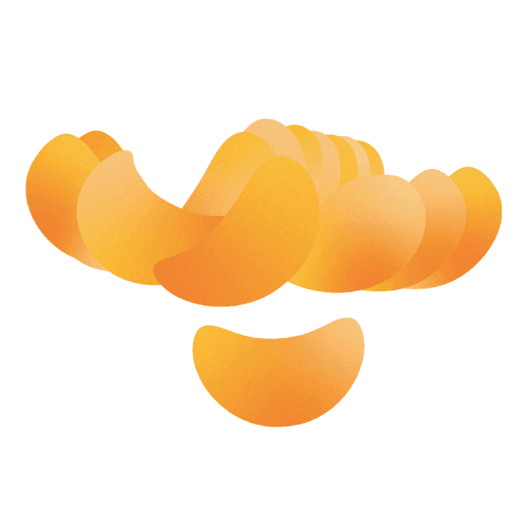minimalistic fruit and vegetable illustration set for culinary and digital applications