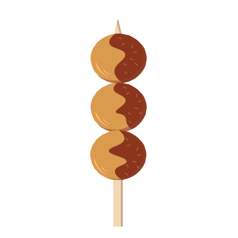 flat food illustration icons with vibrant colors for web, apps, and culinary-themed projects