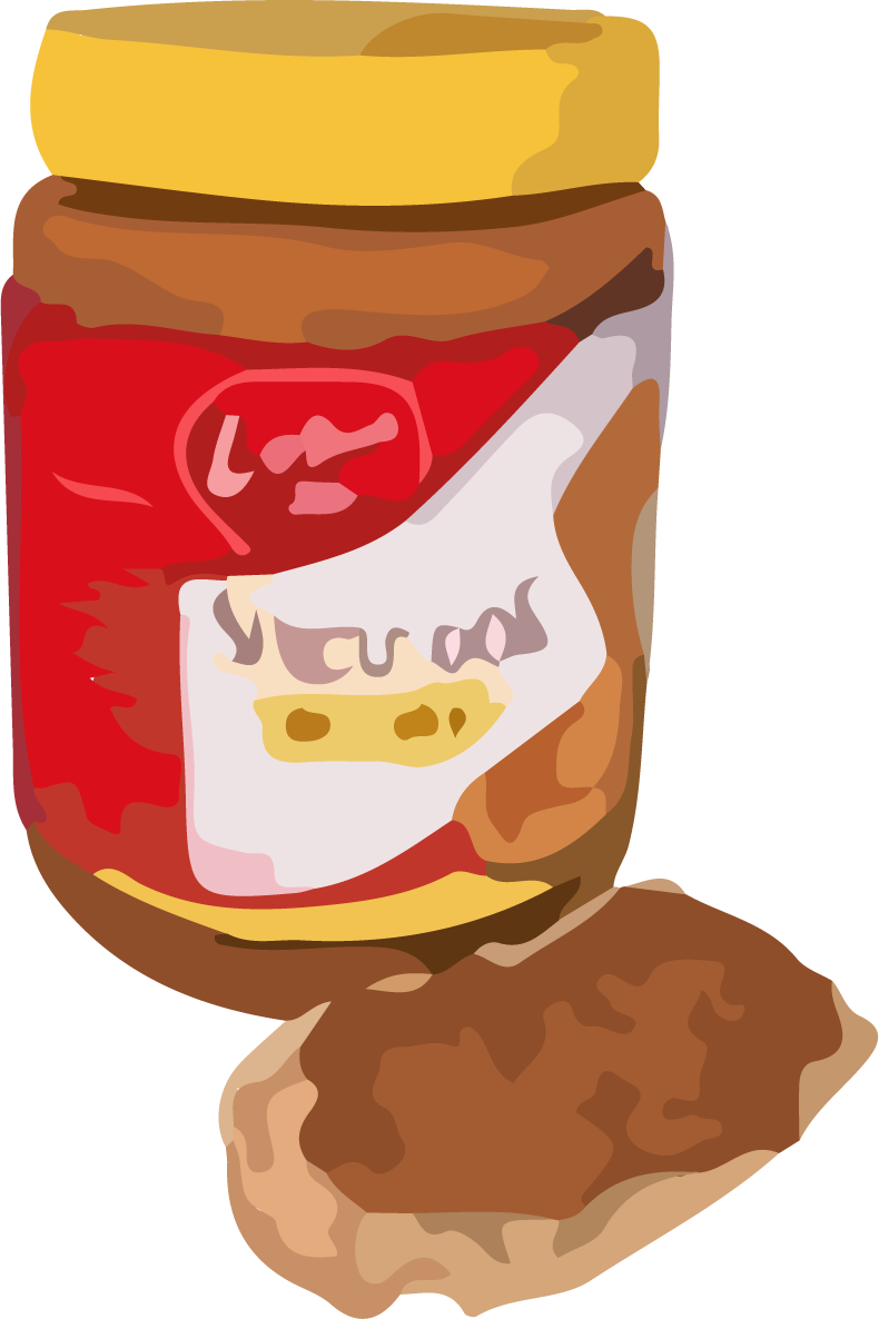 delicious food sweets watercolor drawing of a jar and cookies for culinary inspiration