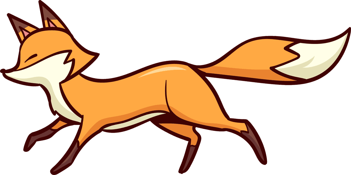 hand drawn fox collection featuring playful and whimsical designs for kids' decor and crafts