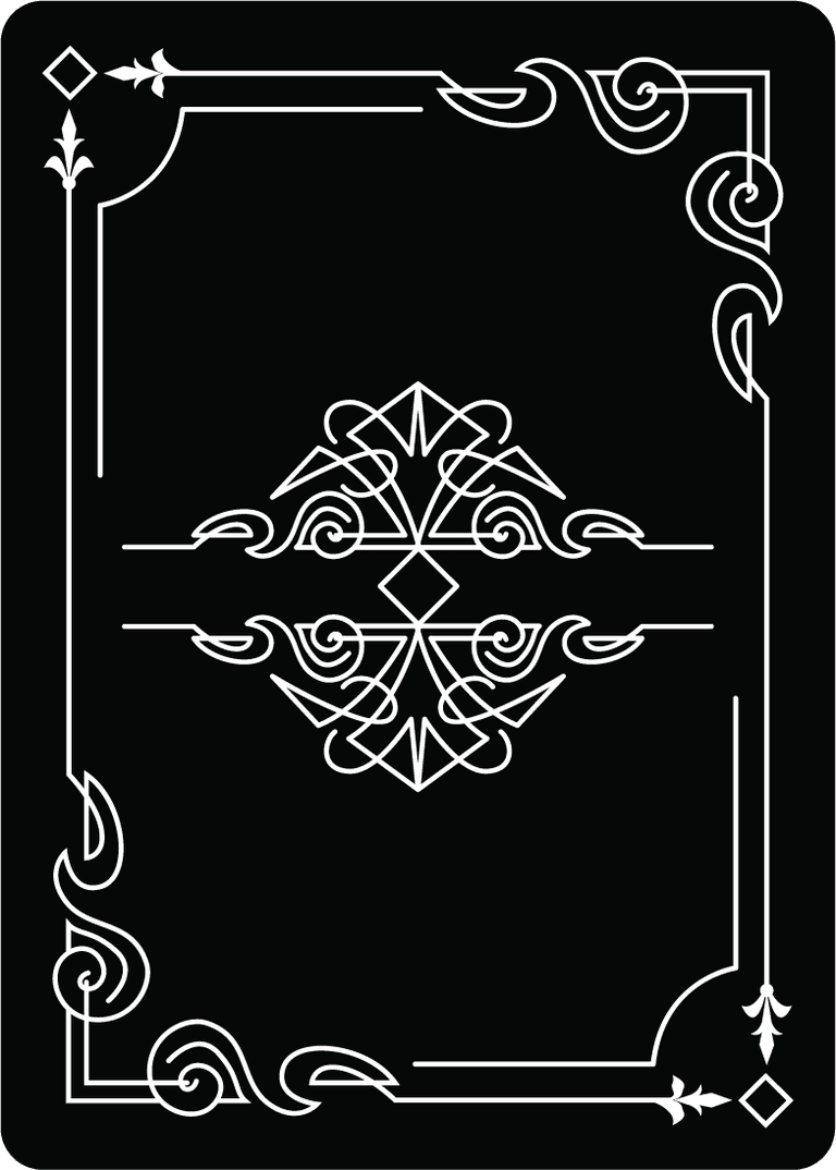 free playing card back vector