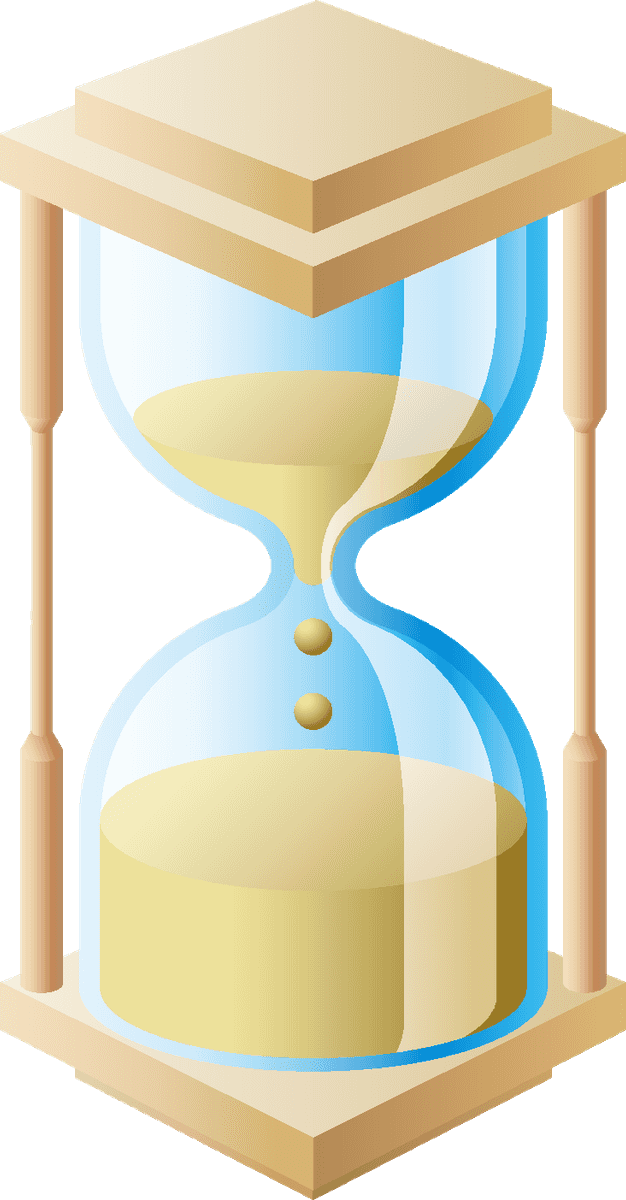 sand timer hourglass illustration - antique hourglass, modern hourglass