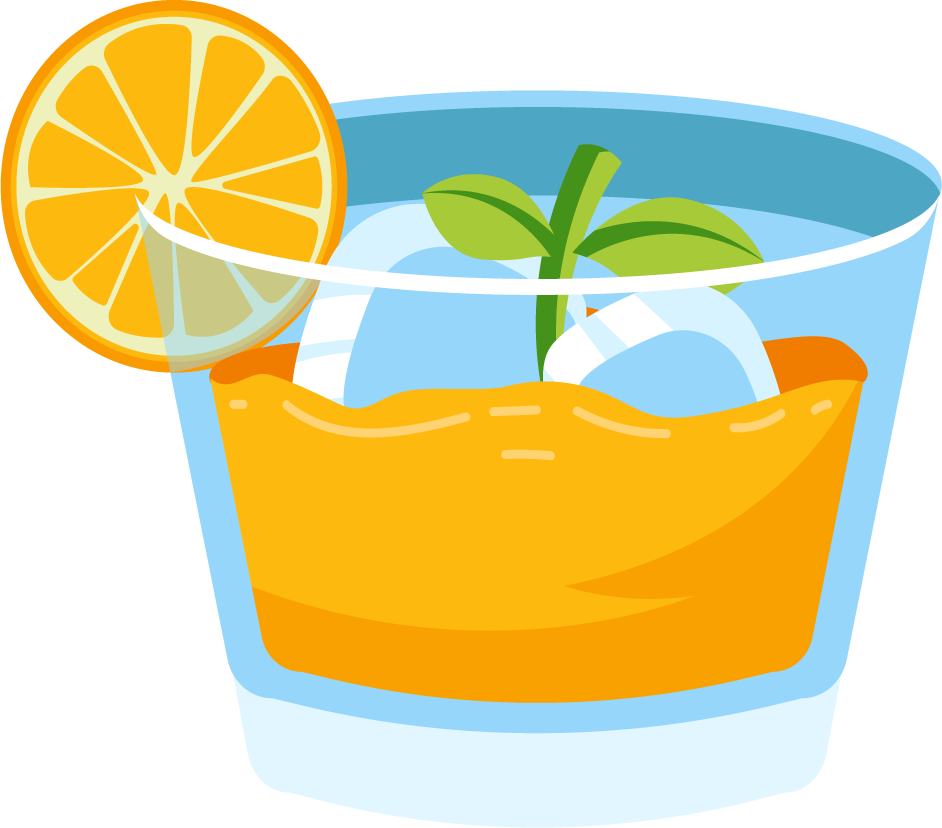 fresh fruit drink and food with vibrant citrus flavor and refreshing appeal for summer parties
