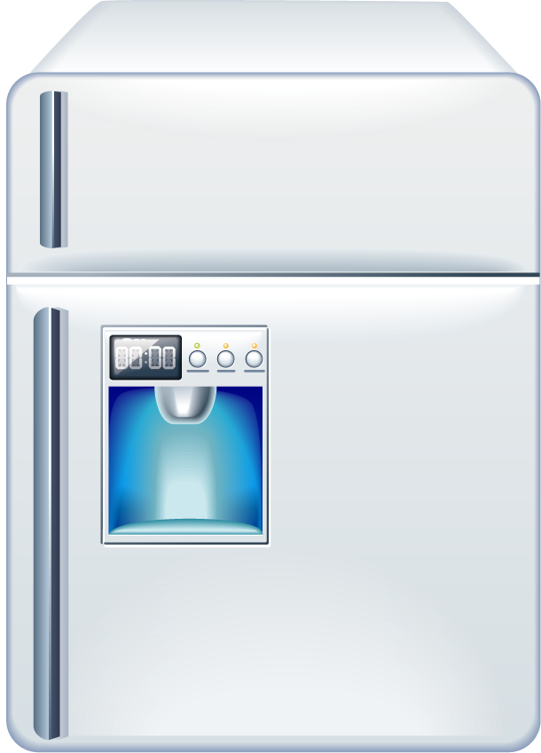 fridge household appliances icons featuring modern styles and user-friendly functions for kitchens