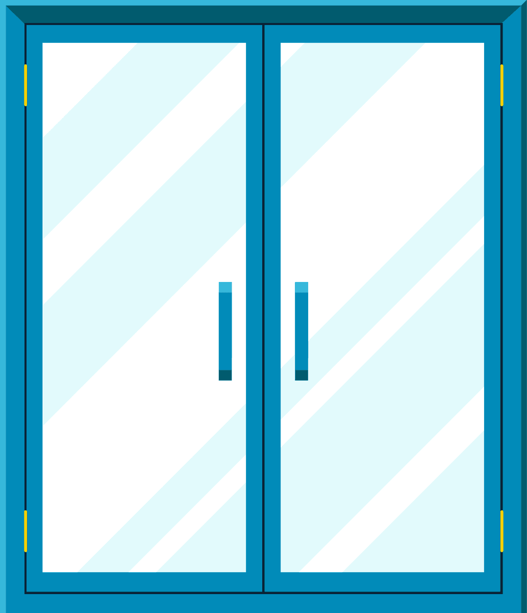 modern front buildings doors flat style with minimalist features for various applications