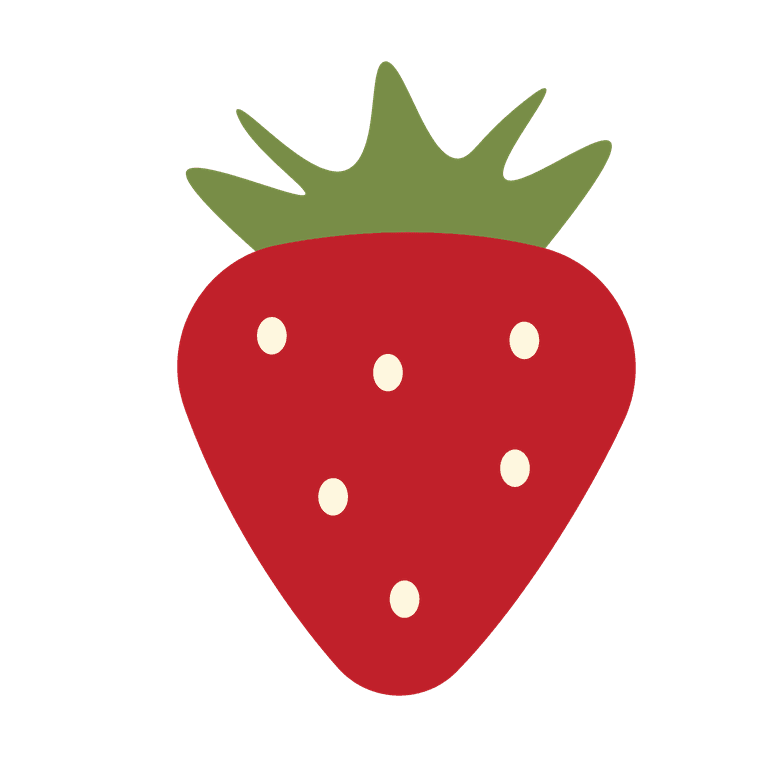 simple colorful fruit illustration