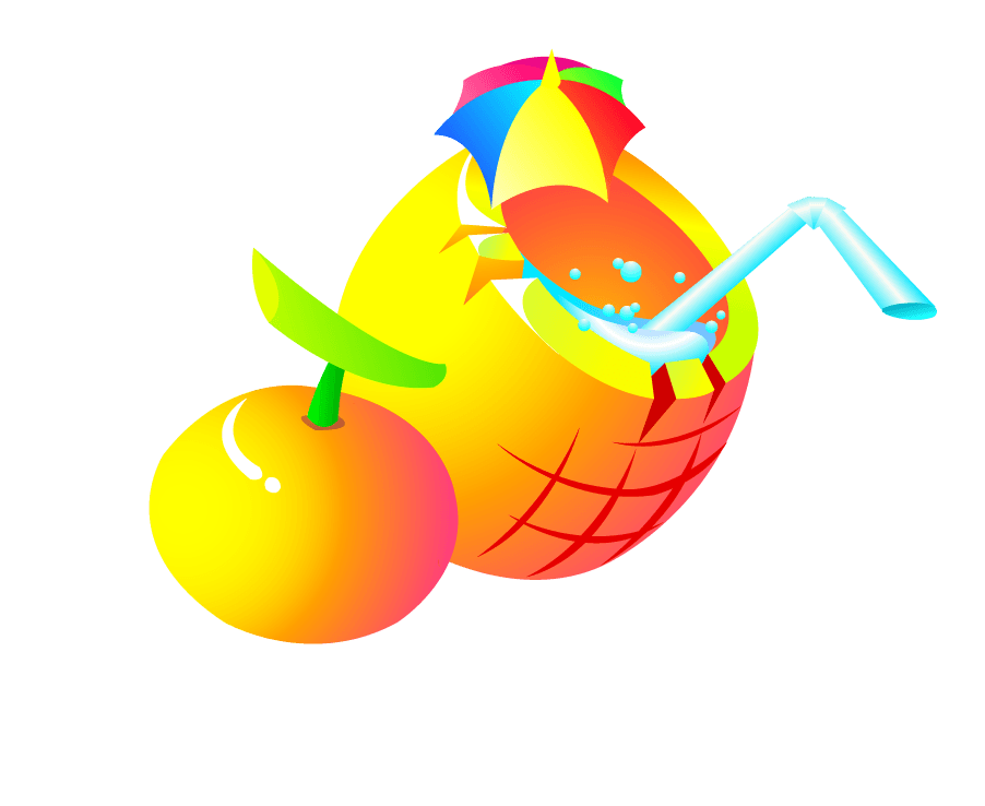 fruit juice classic travel goods icon vector