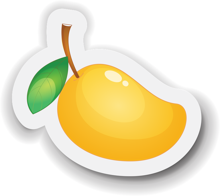 fruits set dessert fruit sticker