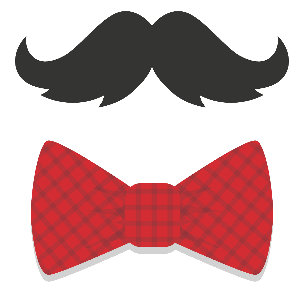 fun and festive mustaches glasses hats and bow ties