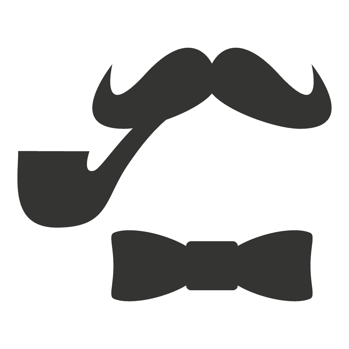 fun and festive mustaches glasses hats and bow ties