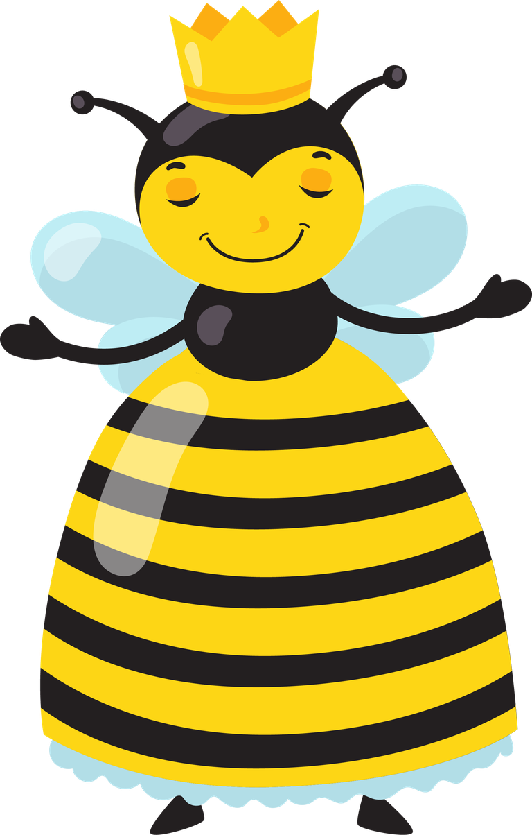 funny cartoon bee different actions for kids illustrations and playful designs