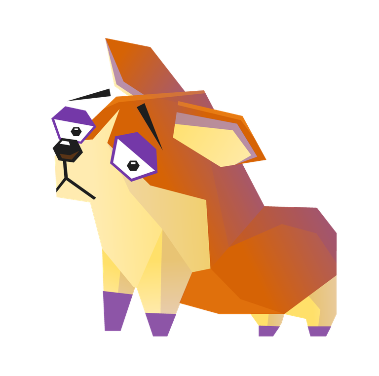 funny corgi dog cartoon icons for playful projects and pet lovers