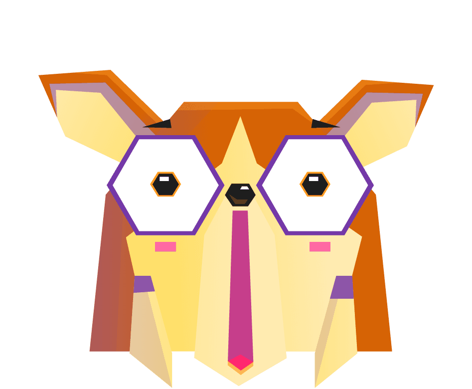 funny corgi dog cartoon icons