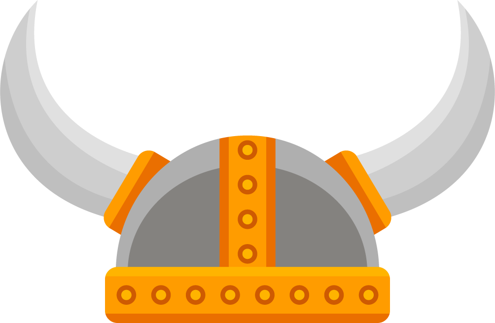 funny headwear flat icons with creative and playful styles for various themes