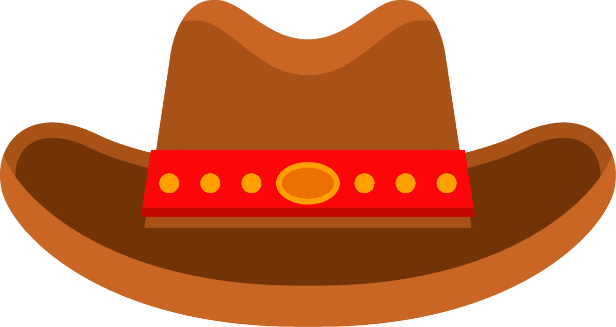 funny headwear flat icons for festive occasions and creative projects