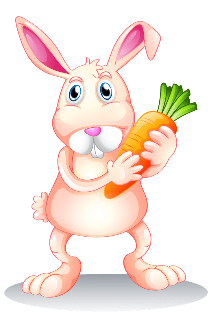 funny little bunny illustrationillustration of many easter rabbits of four rabbits