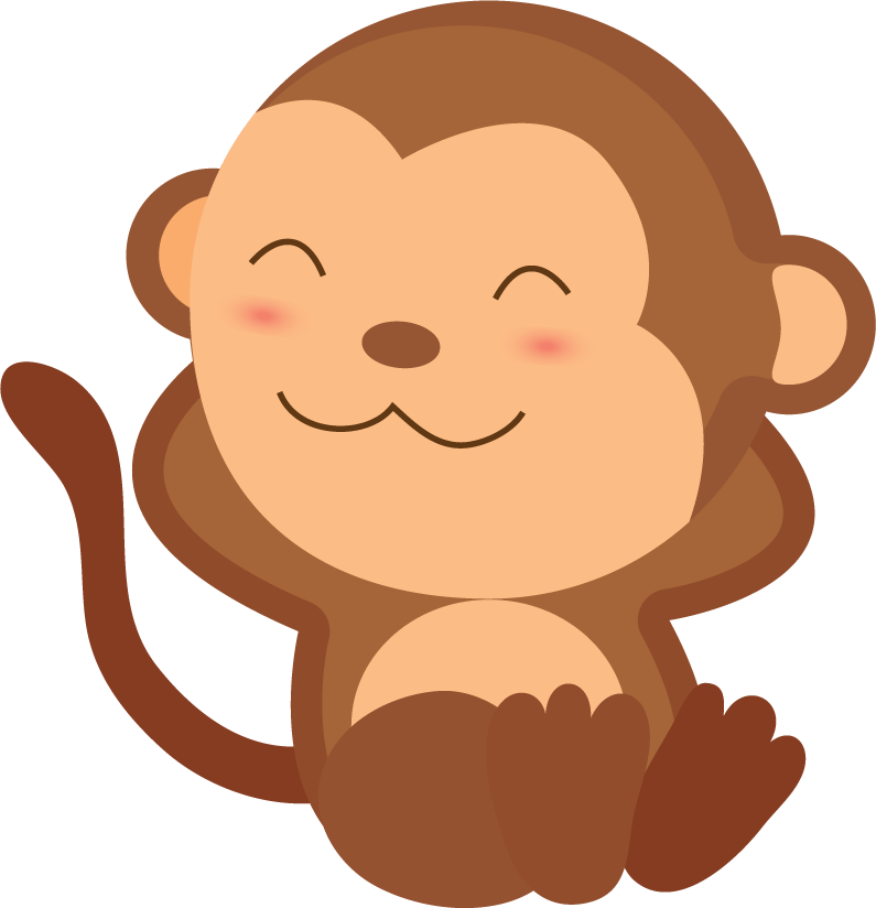 funny monkey cartoon characters