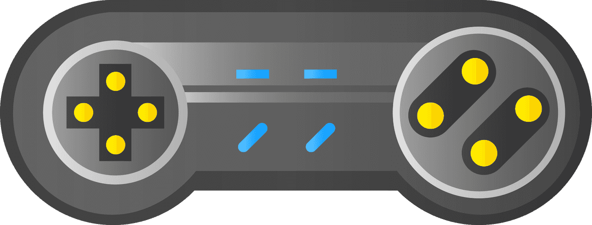 game gadget decorative icons collection for ultimate retro gaming experience