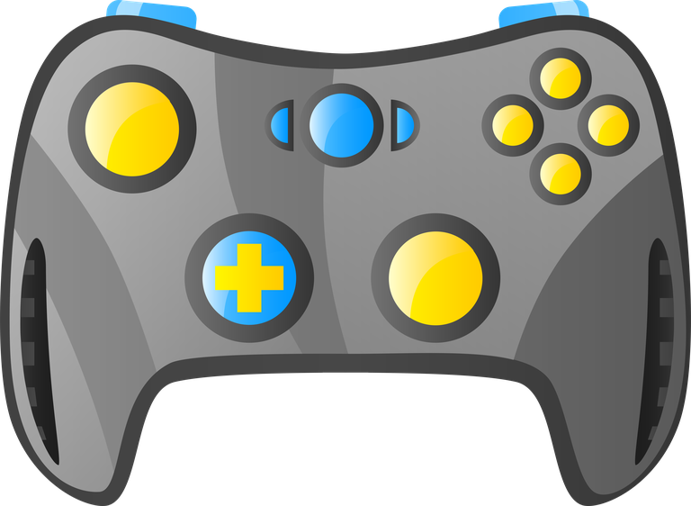 game gadget decorative icons collection featuring colorful game controller illustrations for digital use