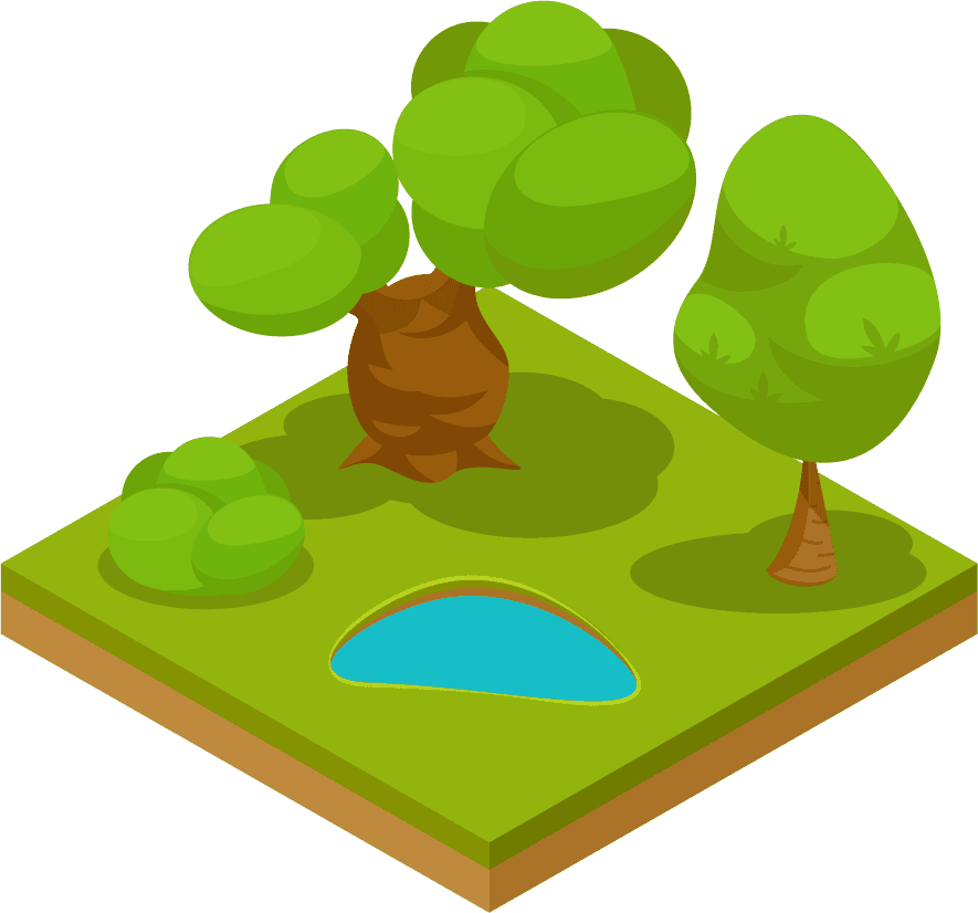 game ground items nature stone game landscape cartoon interface game rock water layer game illustration