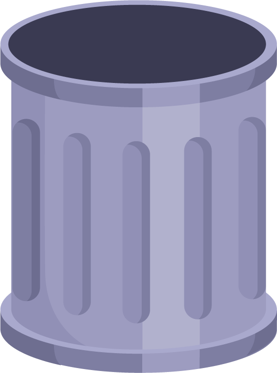 colorful symbols sketch of garbages elements for eco-friendly waste management solutions