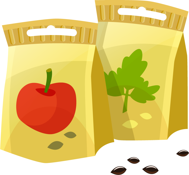 gardening decorative color icons for planting seeds and enhancing your garden's aesthetics
