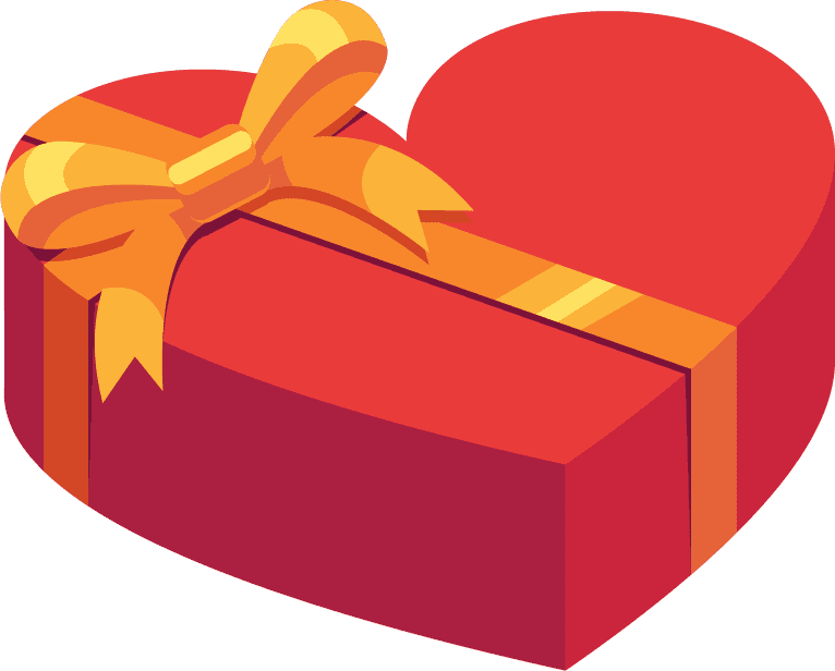 gift box icons modern colorful sketch