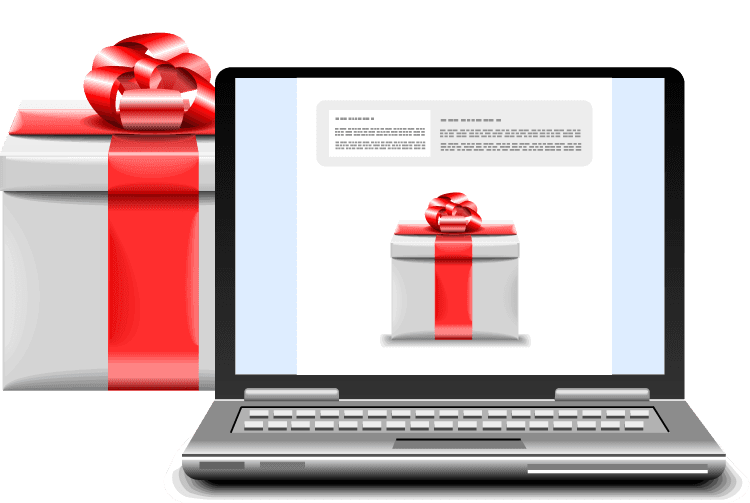 gift box shopping icon series