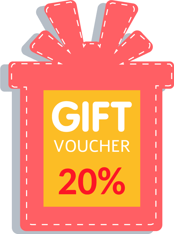 gift voucher templates modern colorful flat shapes sketch patterns and textures