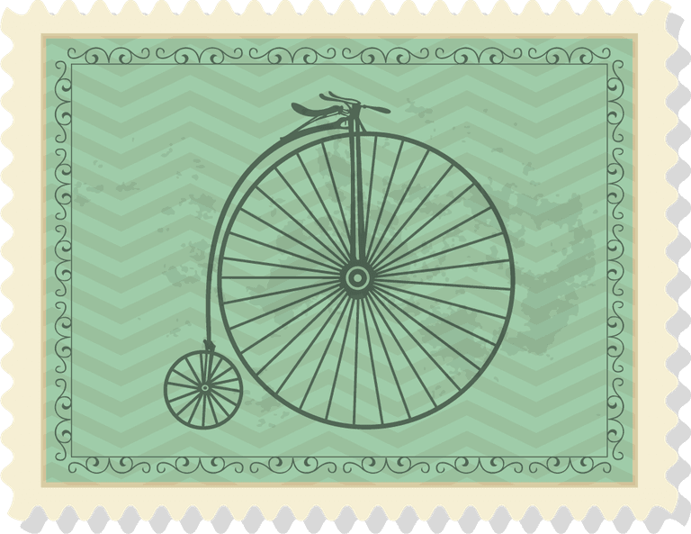 give your next project a vintage touch with these post stamps with retro vintage