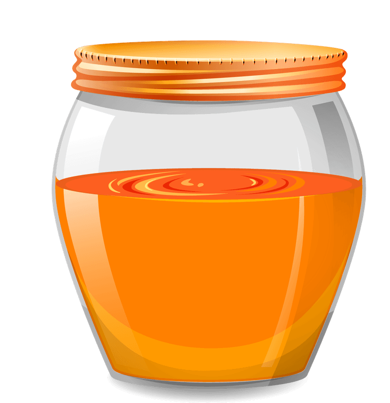 glass food jars different types of food in jars illustration