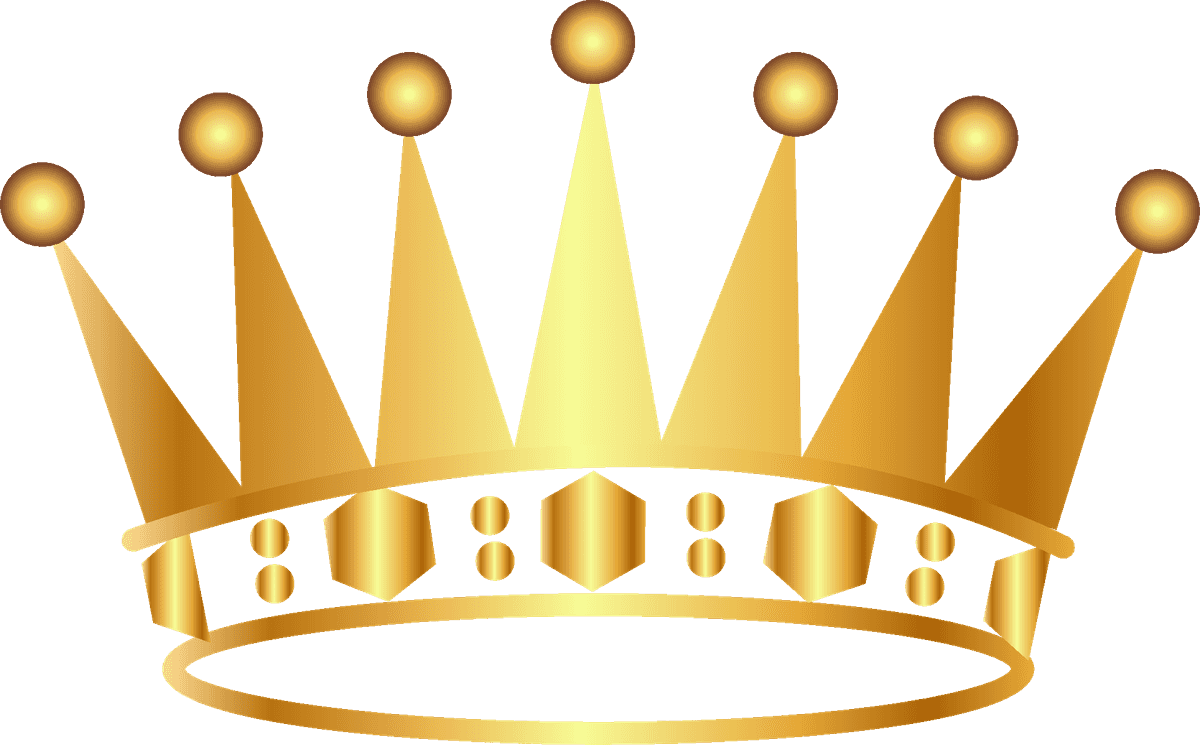 golden crown gold crown set for royal themes and elegant events