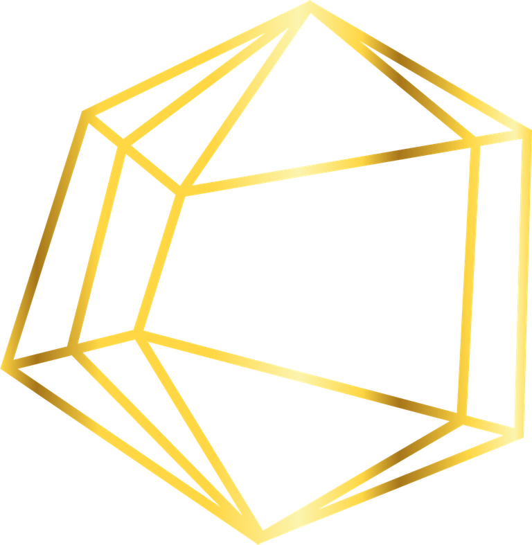 golden geometric flat frames for elegant decorations and modern visuals in presentations