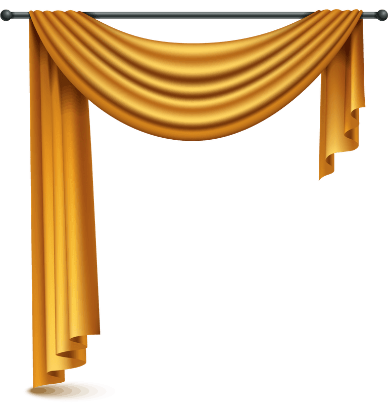 golden silk velvet luxury curtains
