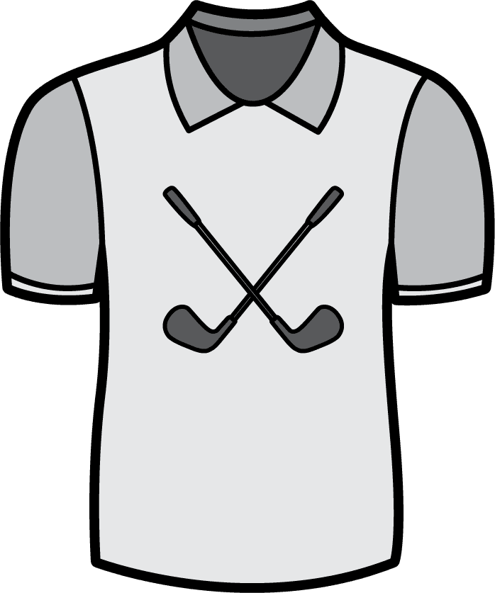 golf icon sets flat symbols sketch