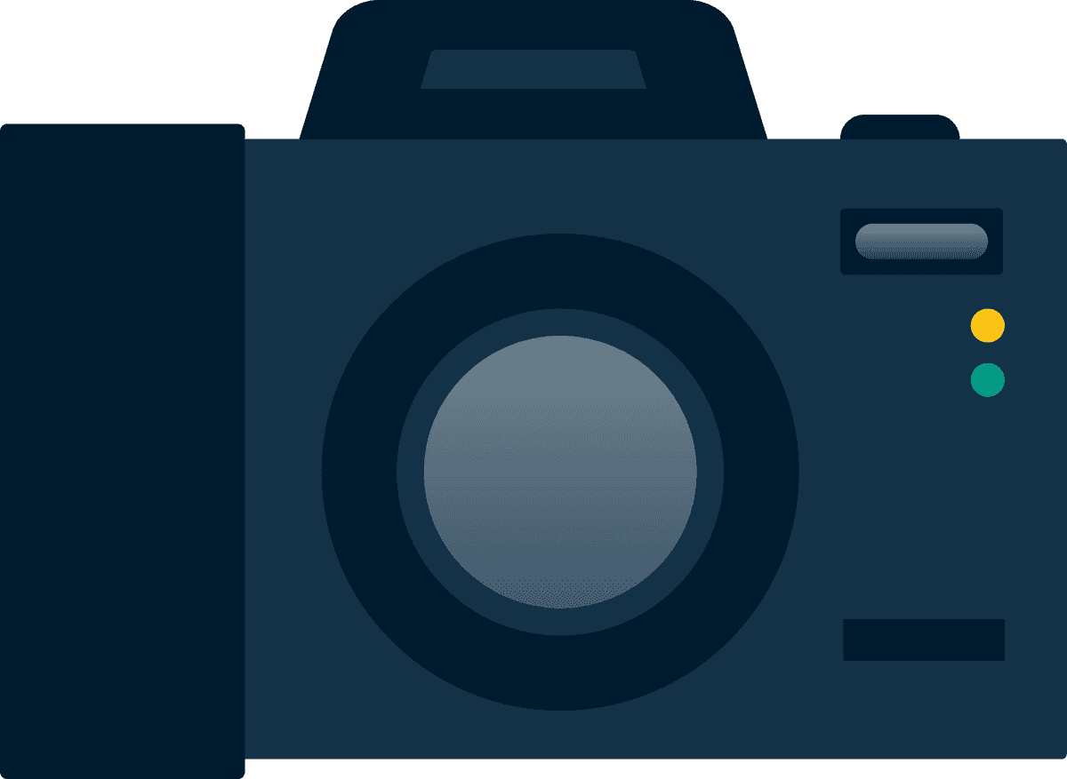 premium photographic equipment illustration collection for modern content creation and marketing