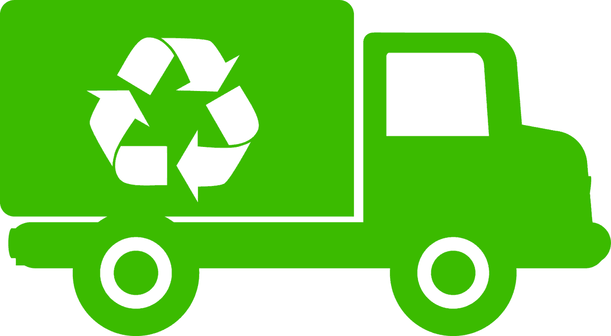 green ecology and environment icons for sustainable waste management and recycling initiatives