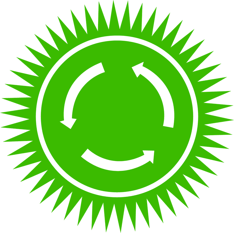 green ecology and environment icons