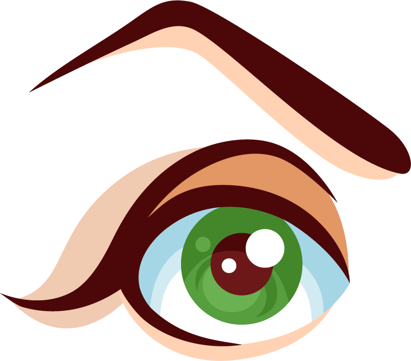 green eye makeup mascara glamour eye
