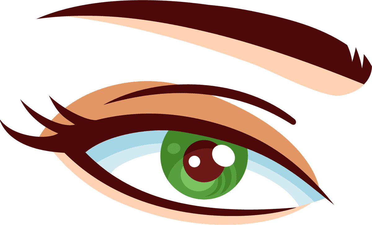 green eye makeup mascara glamour eye