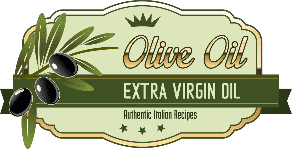 green olive oil labels set vector