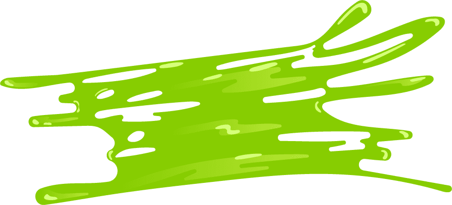 green slime splashes blobs set illustrations sticky mucus splat dripping
