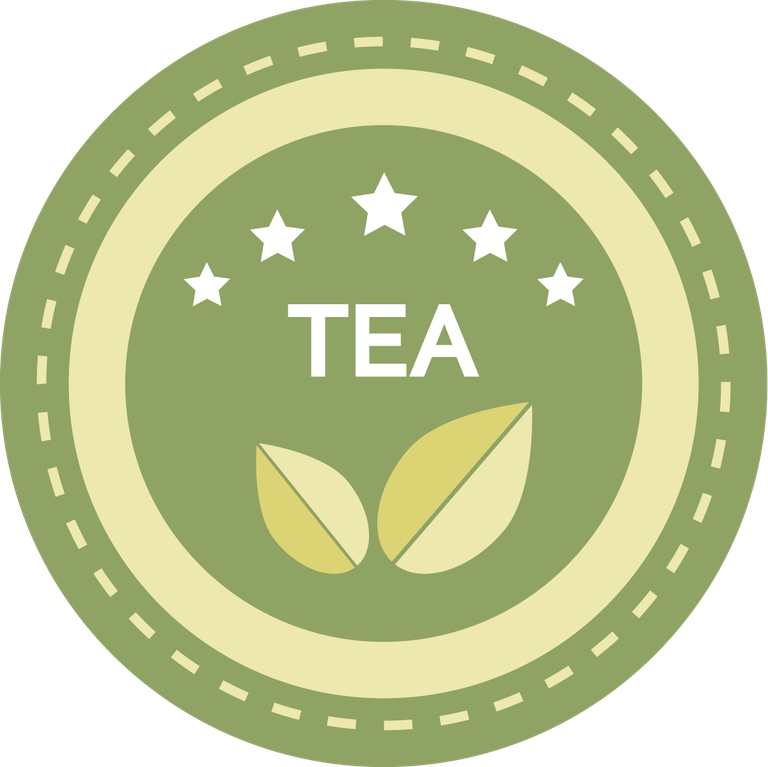 green tea labels icons for organic branding and packaging solutions